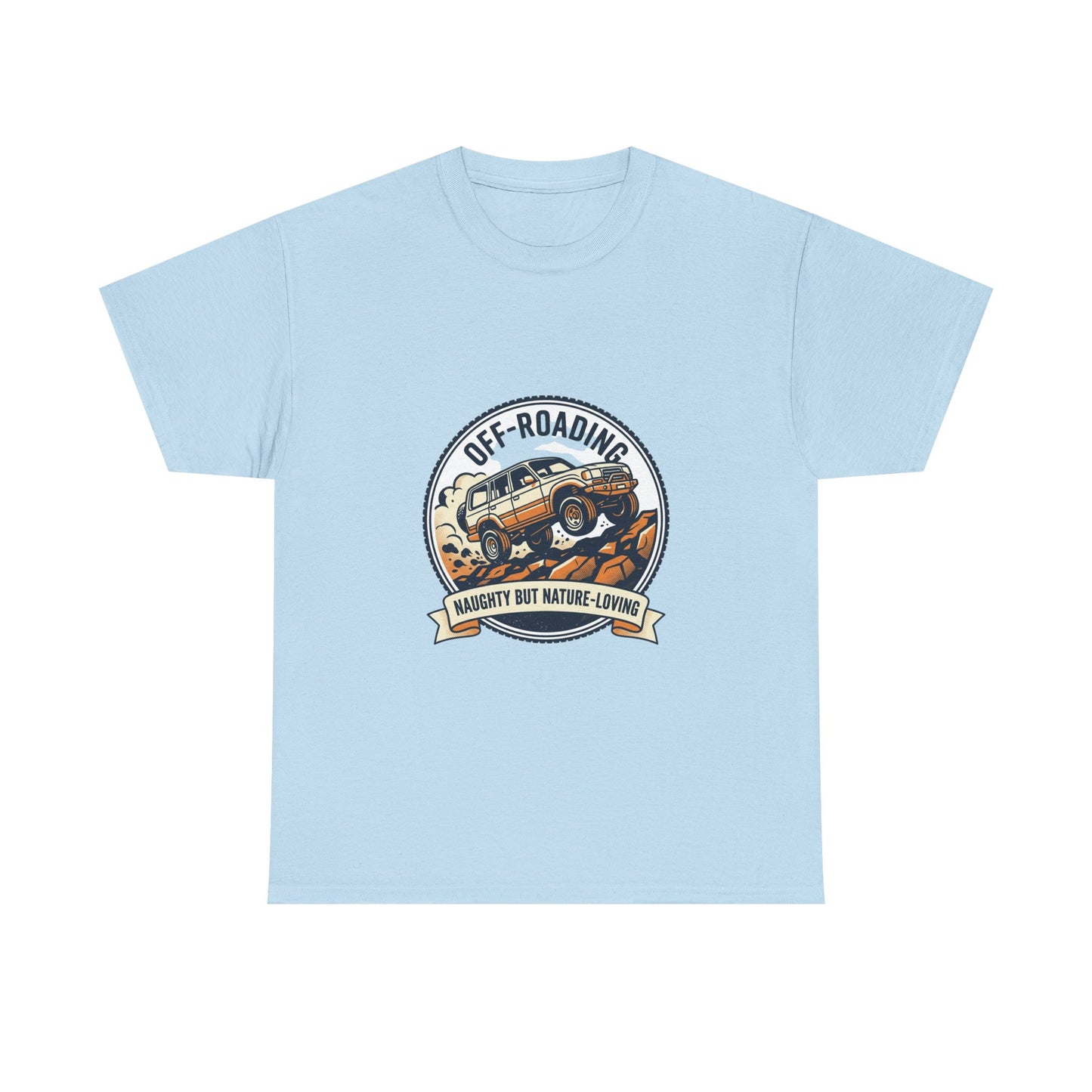 Off-Roading Vintage Jeep T-Shirt | Naughty But Nature-Loving Graphic Tee