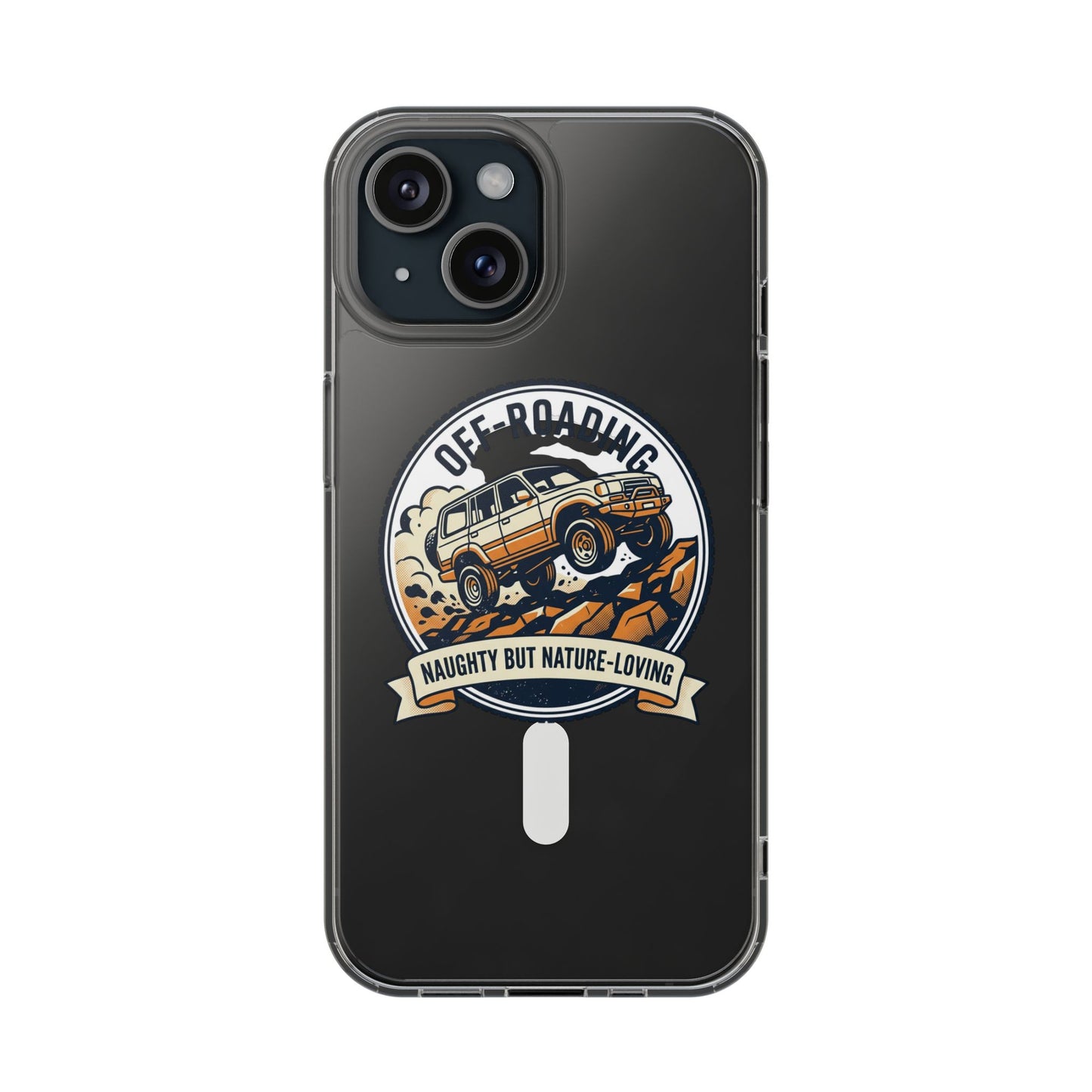 Off-Roading Adventure Jeep Phone Case | Magnetic Clear Impact-Resistant Case