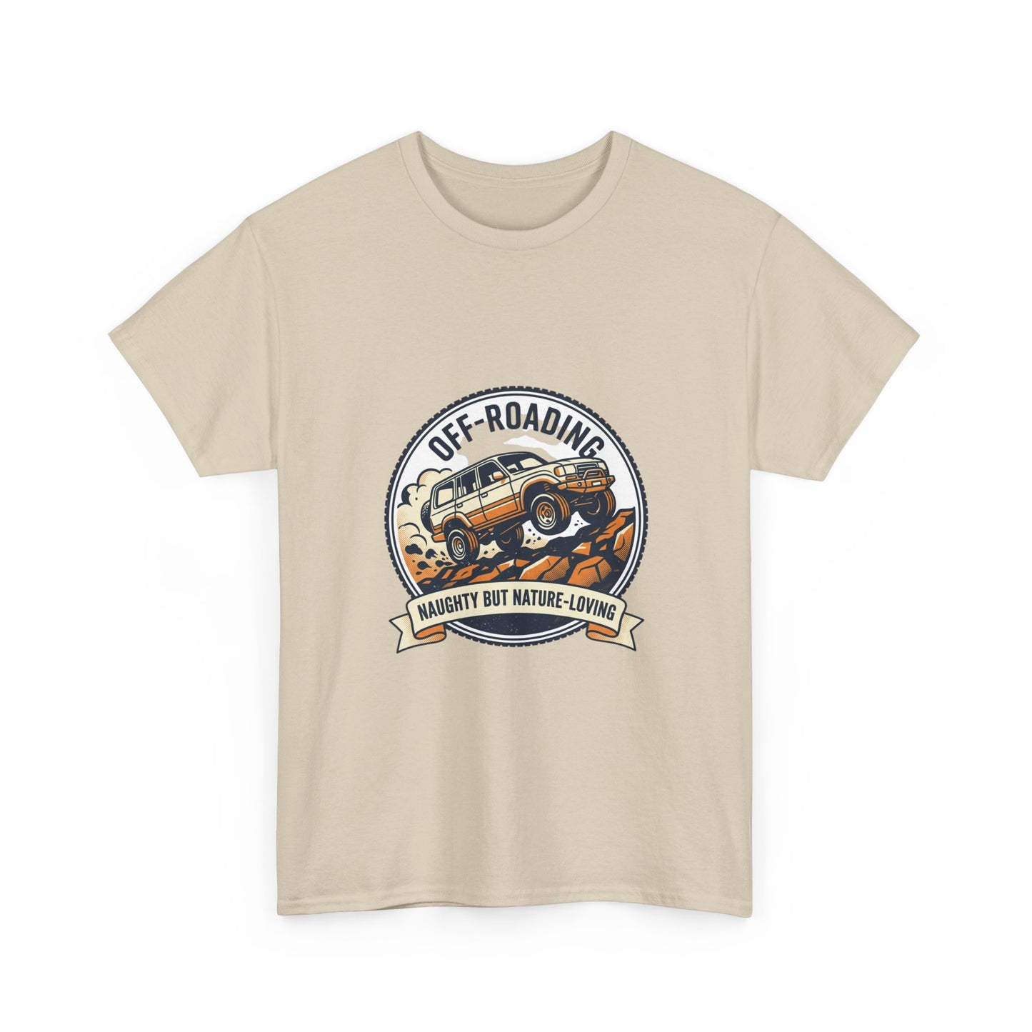 Off-Roading Vintage Jeep T-Shirt | Naughty But Nature-Loving Graphic Tee