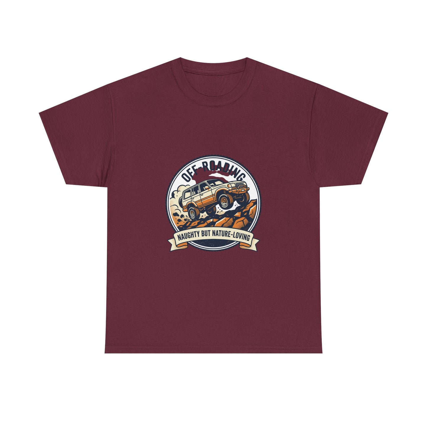 Off-Roading Vintage Jeep T-Shirt | Naughty But Nature-Loving Graphic Tee