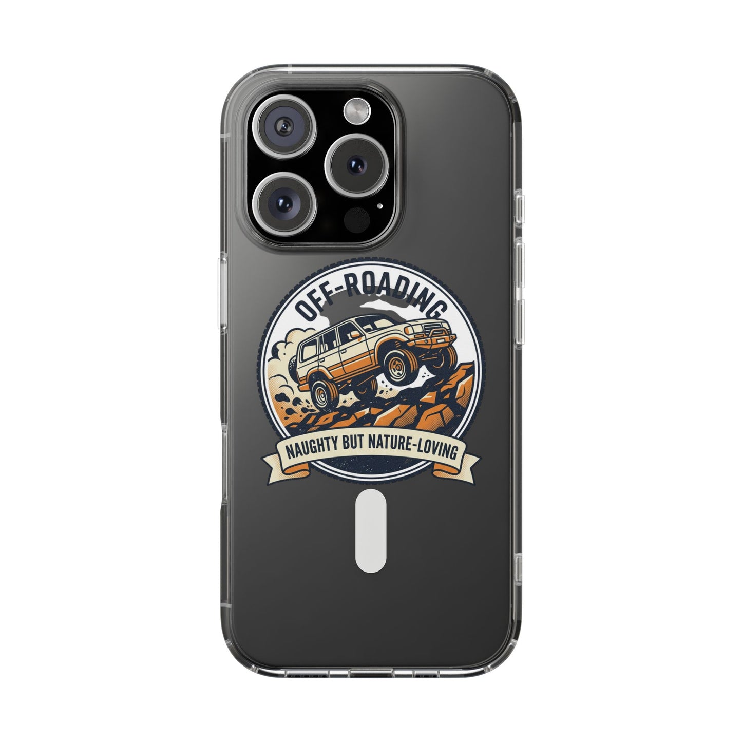 Off-Roading Adventure Jeep Phone Case | Magnetic Clear Impact-Resistant Case