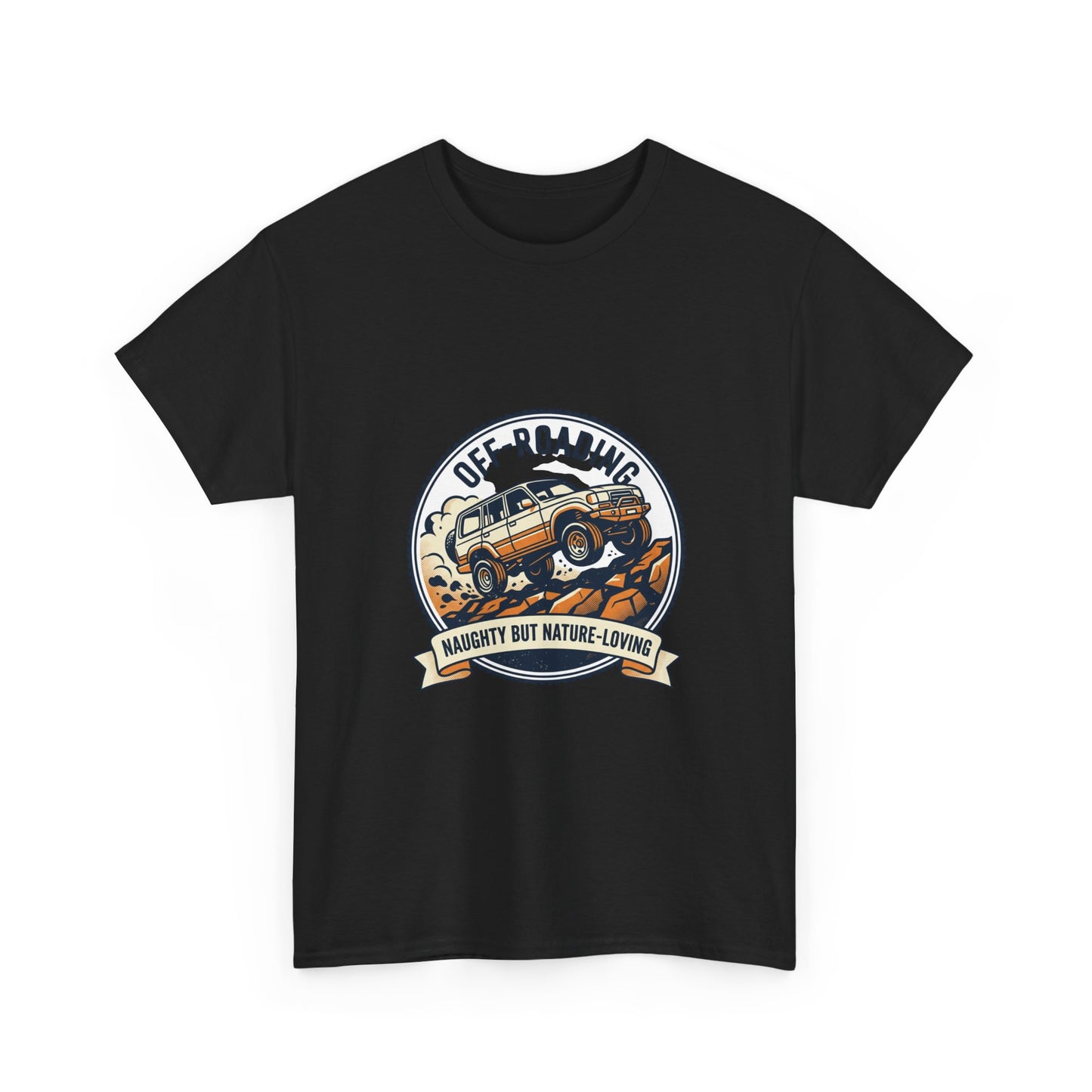 Off-Roading Vintage Jeep T-Shirt | Naughty But Nature-Loving Graphic Tee