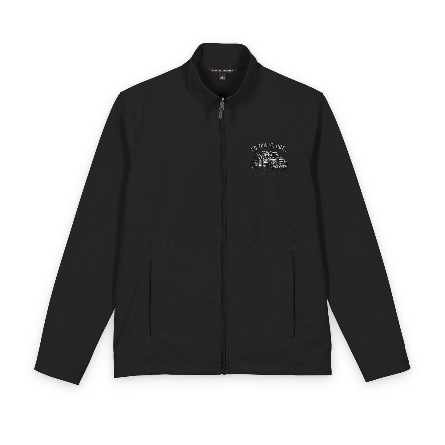 Fast Shipping 3-5 business days in the US. Men's Soft Shell Jacket — Camouflage Paw Print Chest Logo