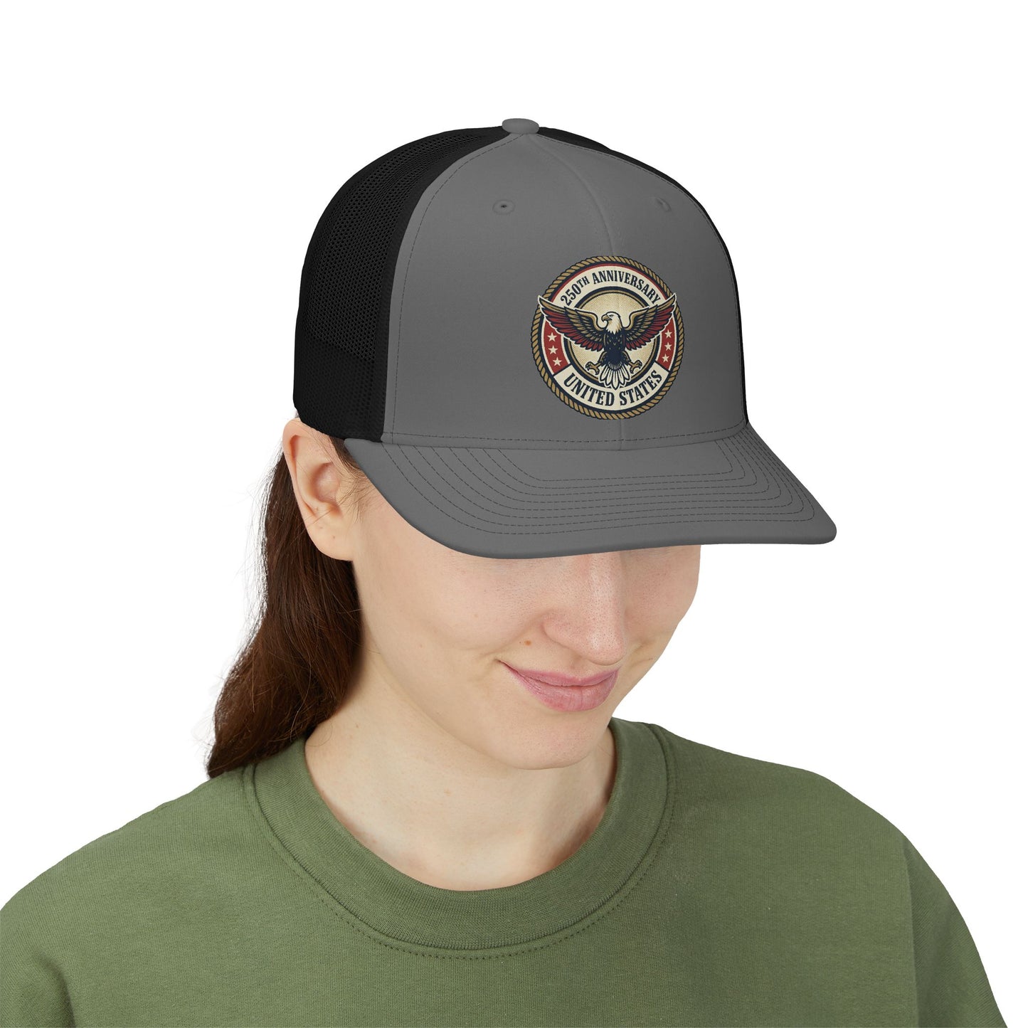 American Eagle Anniversary Snapback Trucker Cap
