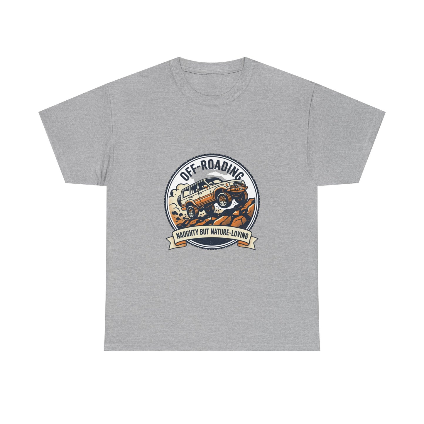 Off-Roading Vintage Jeep T-Shirt | Naughty But Nature-Loving Graphic Tee