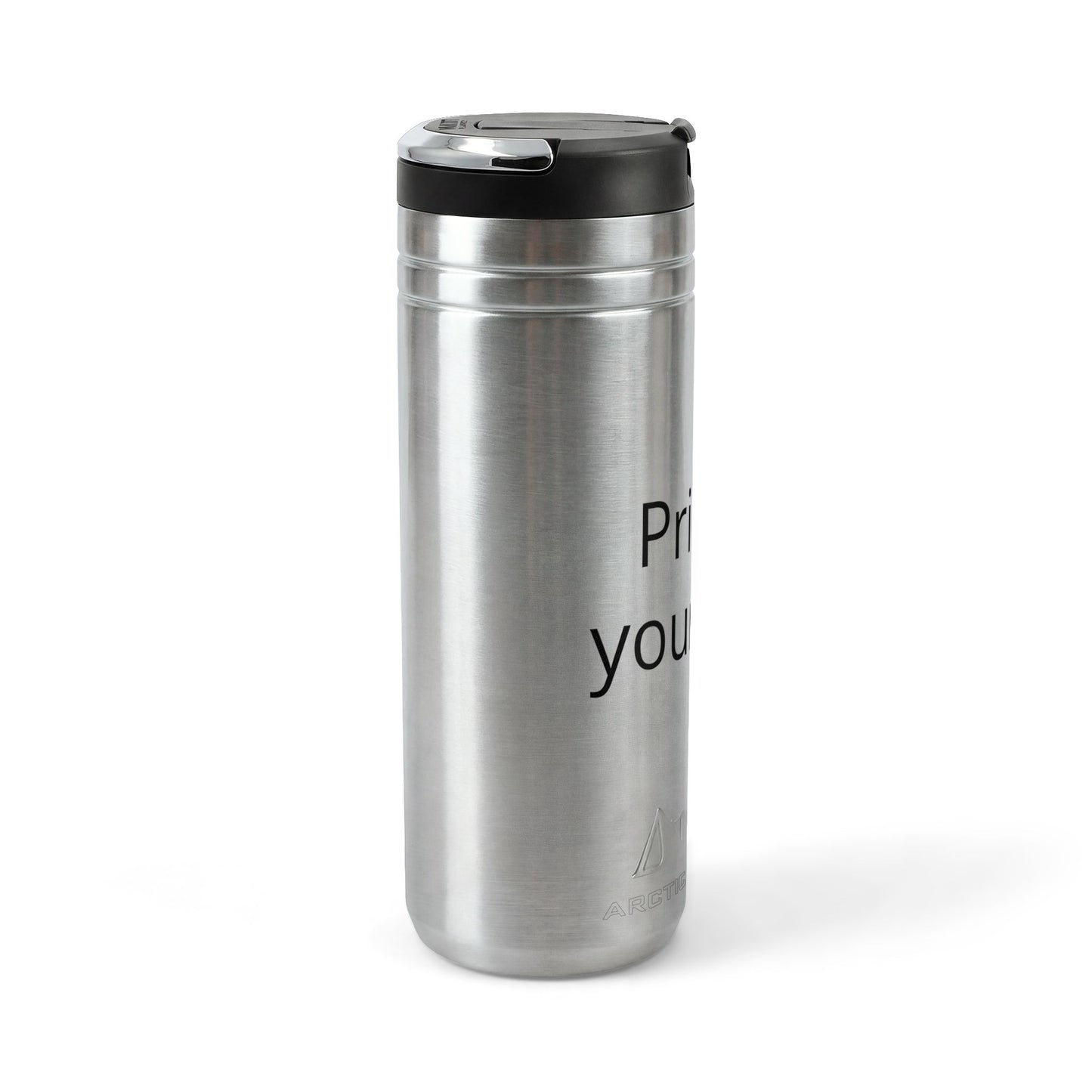 Custom Text Stainless Steel Tumbler 24oz | Insulated Travel Bottle